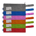 Marlin Polyester D600 1-Division Pencil Bag 30 x 9.5cm Assorted Colours