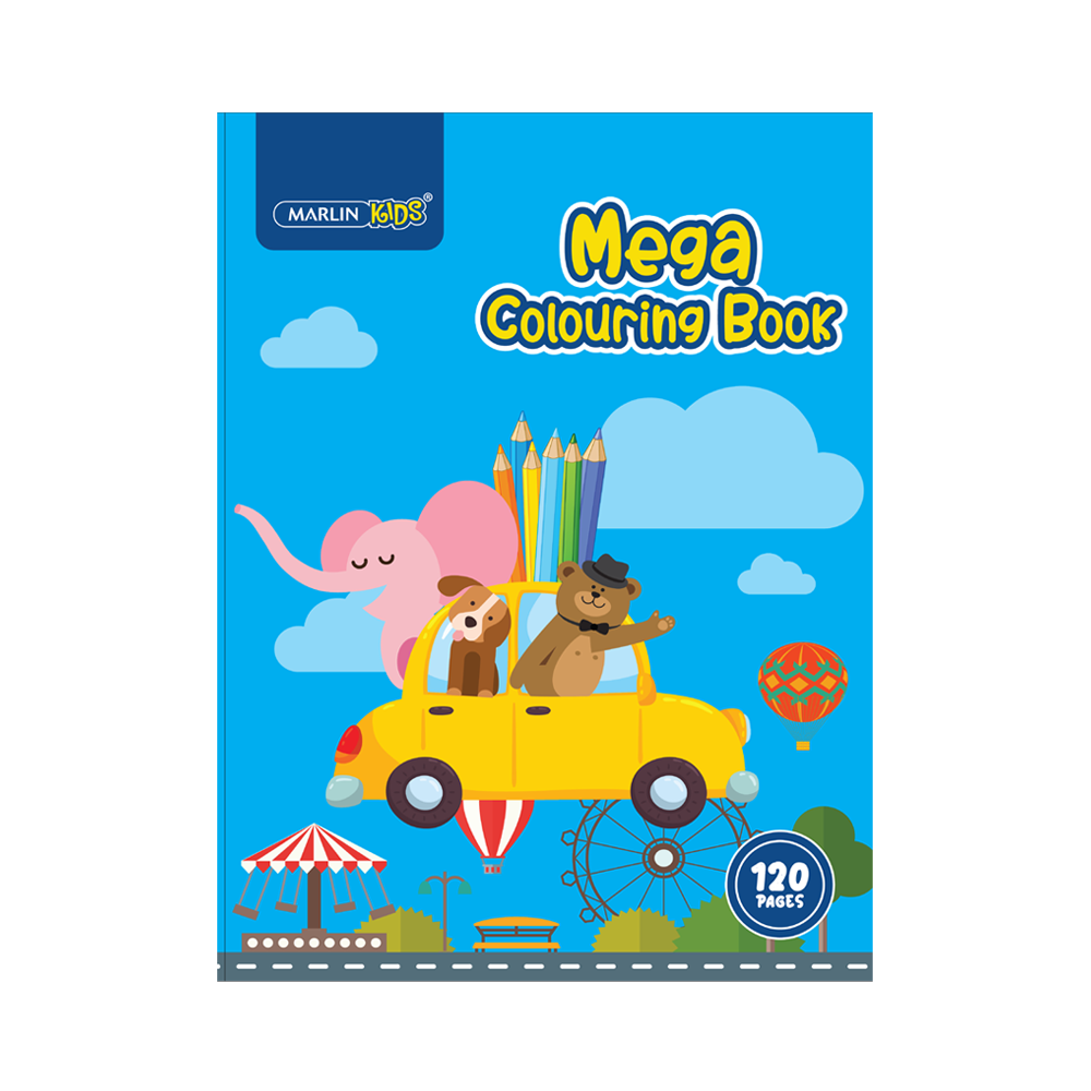 Marlin Kids Mega colouring books 120 pages