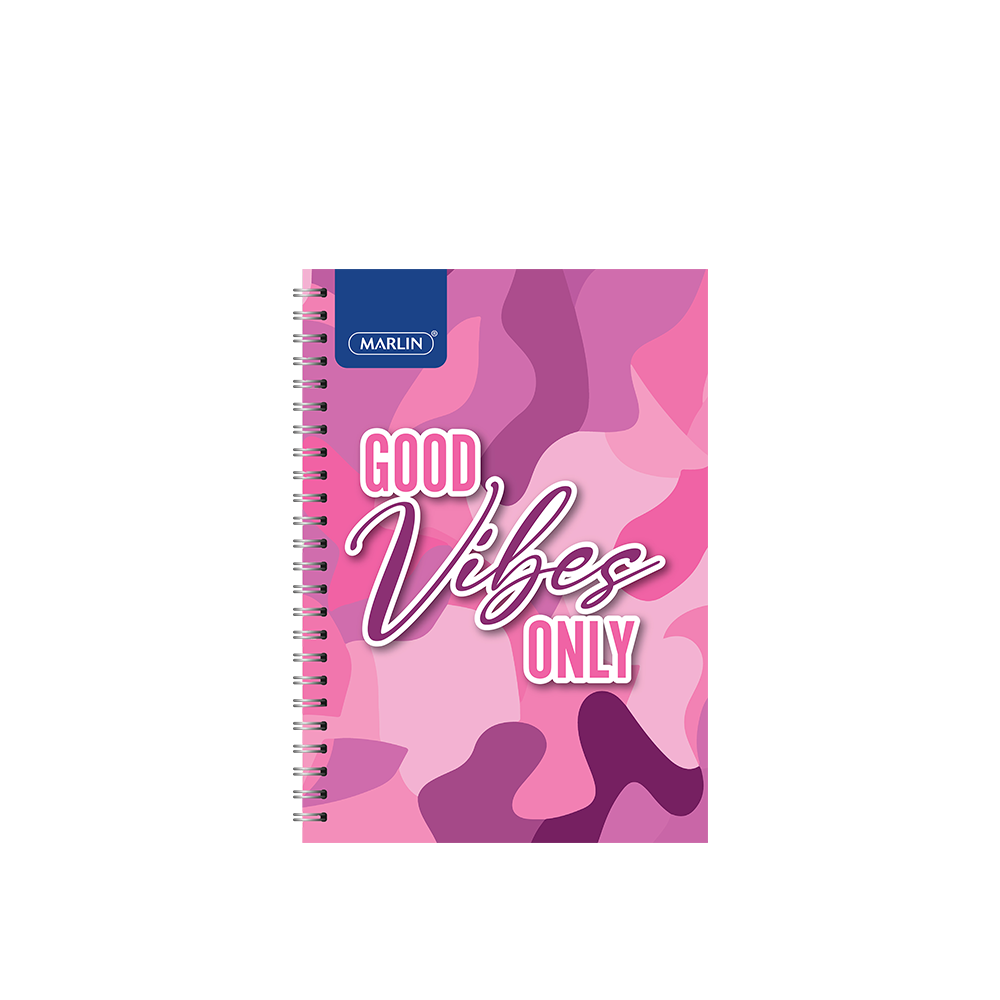 Side spiral short hand pad A5 140 pages