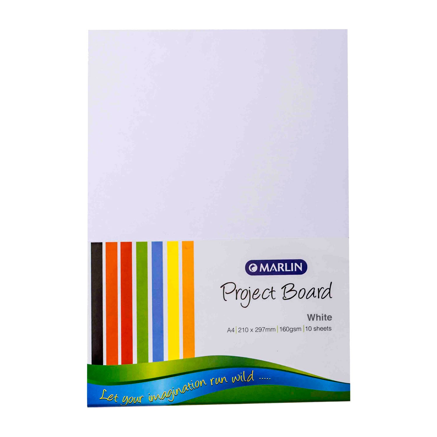 Marlin Project Boards A4 160gsm 10's White