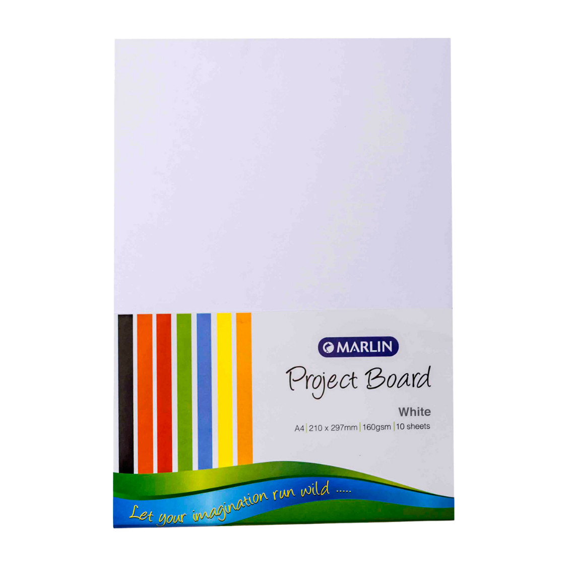 Marlin Project Boards A4 160gsm 10's White
