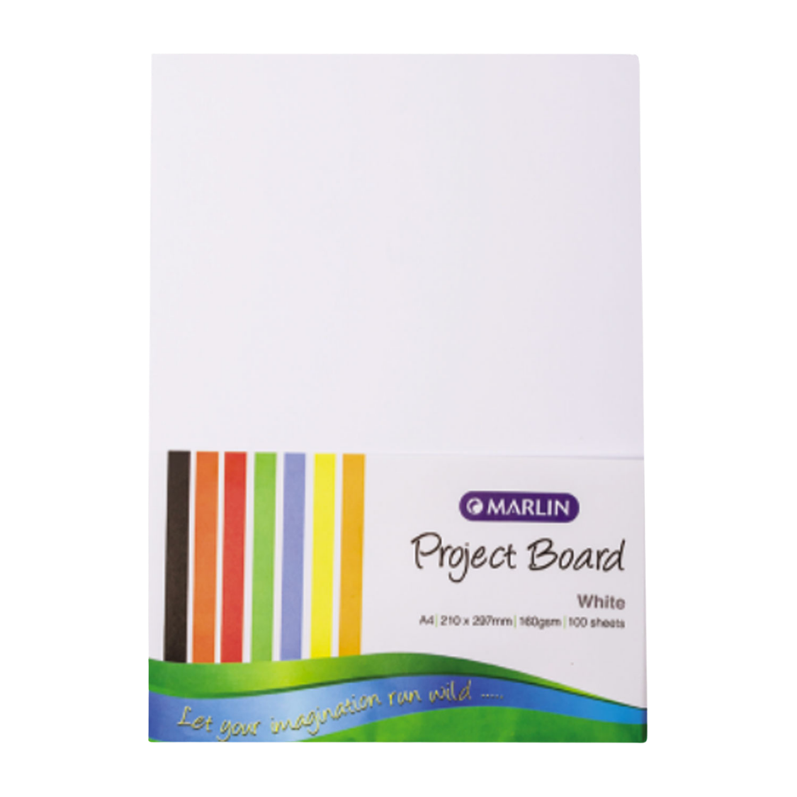 Marlin Project Boards A4 160gsm 100's White