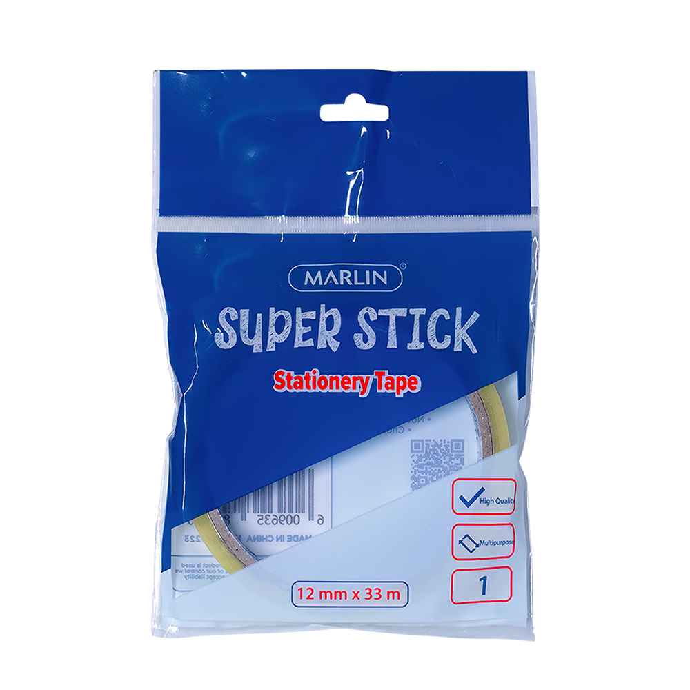 Marlin Clear Tape 12mm x 33m