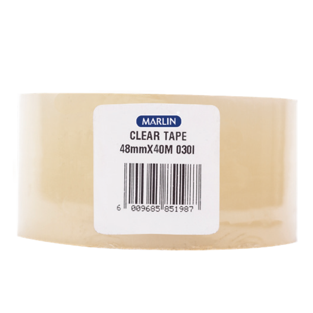 Marlin Clear Tape 48mm x 40m