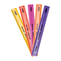 Marlin Shatterproof Ruler 30cm Various Colours