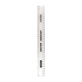 Marlin Clear Ruler 30cm