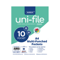 Marlin Multipunch Pockets 10 Pack 40 Micron