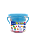 Marlin Kids Play Dough 200g Bucket 10 Colours + 5 Moulds