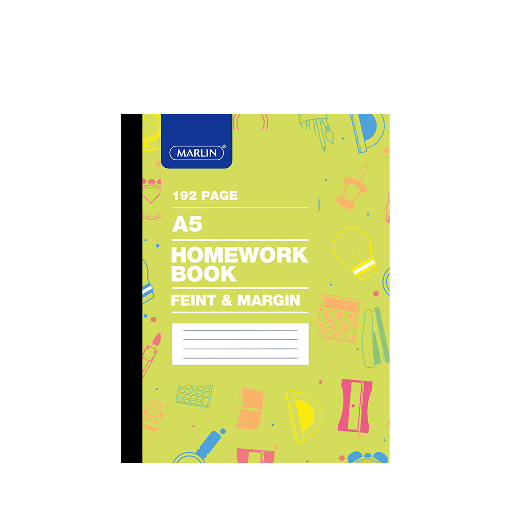Marlin Homework Book A5 192pg