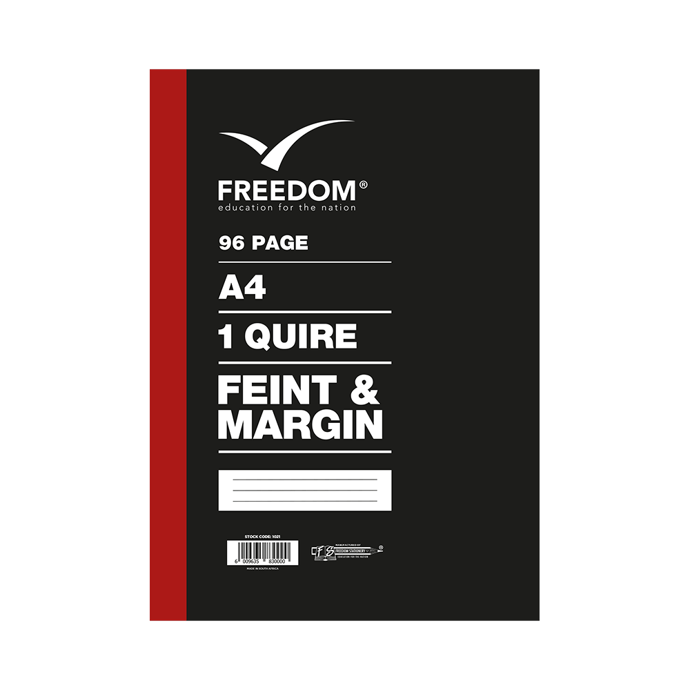 1 Quire / 96 pages A4 Counter Books F/M