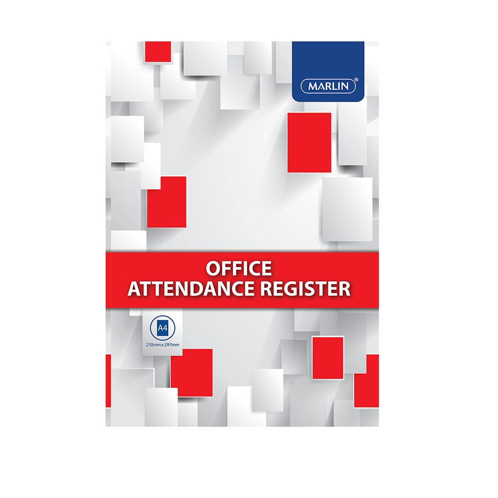 Office Attendance registers A4 (14 Leaves)