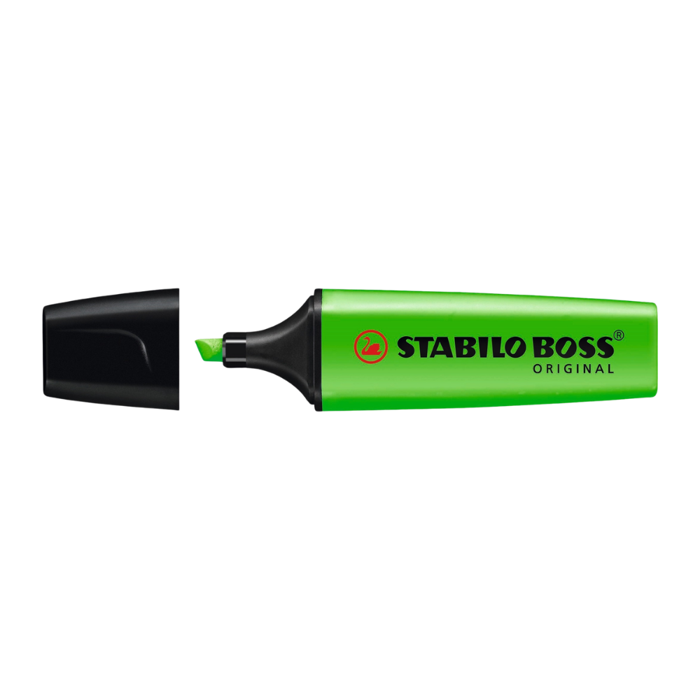 STABILO BOSS Green Highlighter