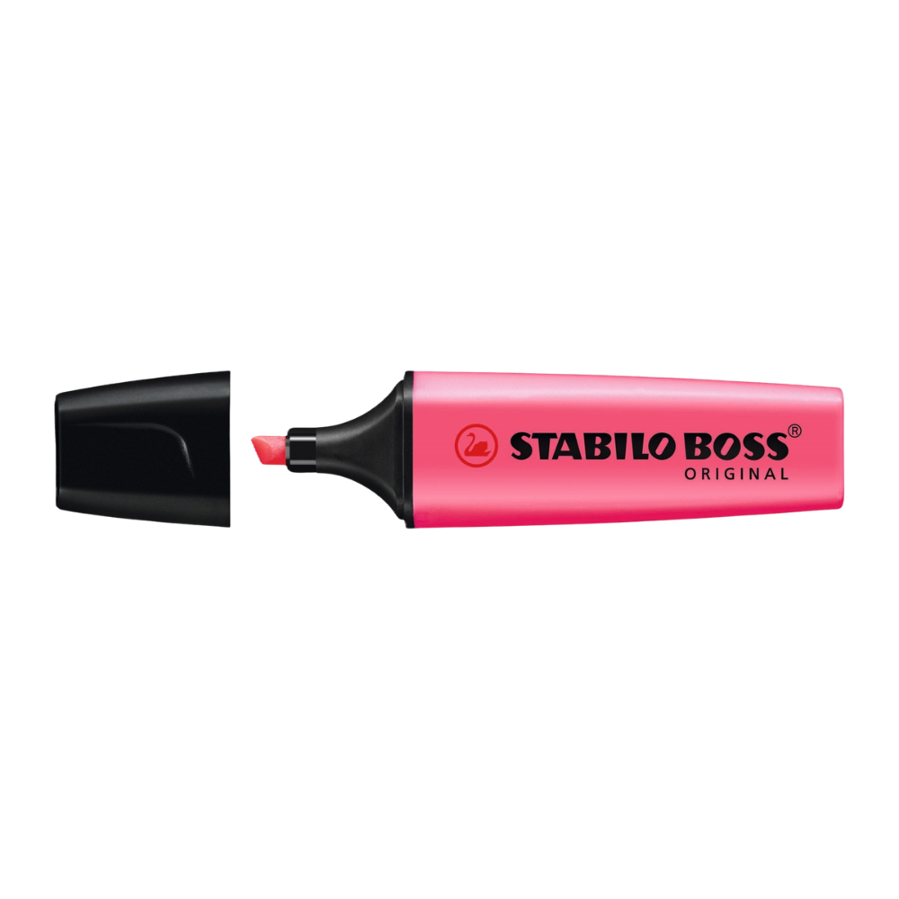 STABILO BOSS Pink Highlighter