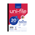 Marlin Uni-File Display Books 20 pocket