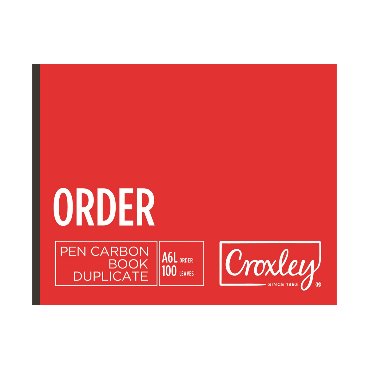 Croxley Carbon Purchase Order Book A6
