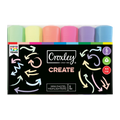 Croxley Mini Pastel Highlighters – Pack of 6