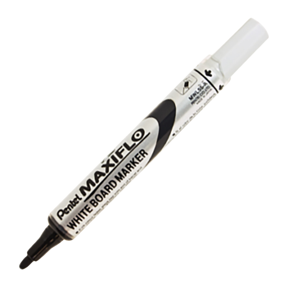 Pentel Maxiflo Whiteboard Marker – Black
