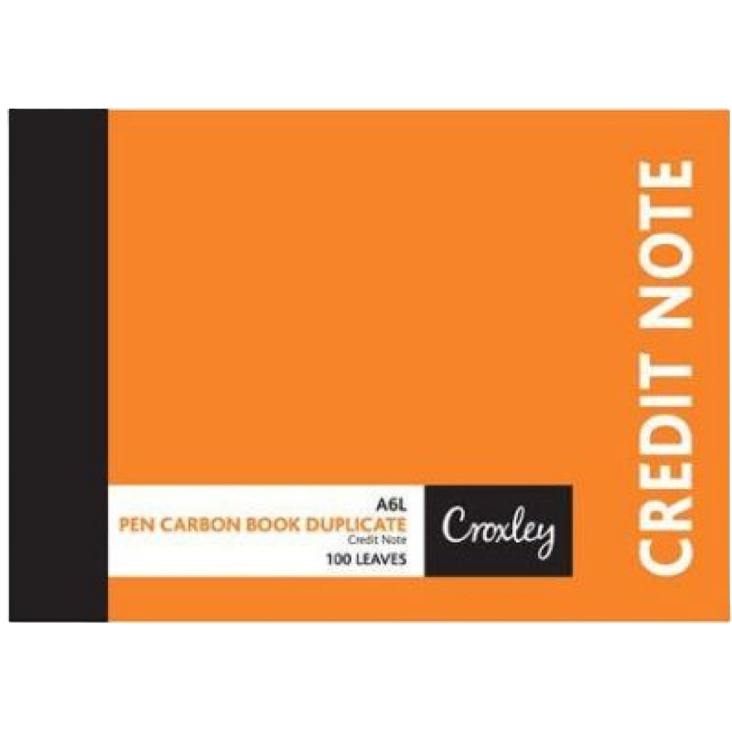 Croxley Carbon Credit Note Book A6