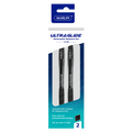 Marlin Ultra Glide Retractable Pens 1.0mm Blue 2 Pack