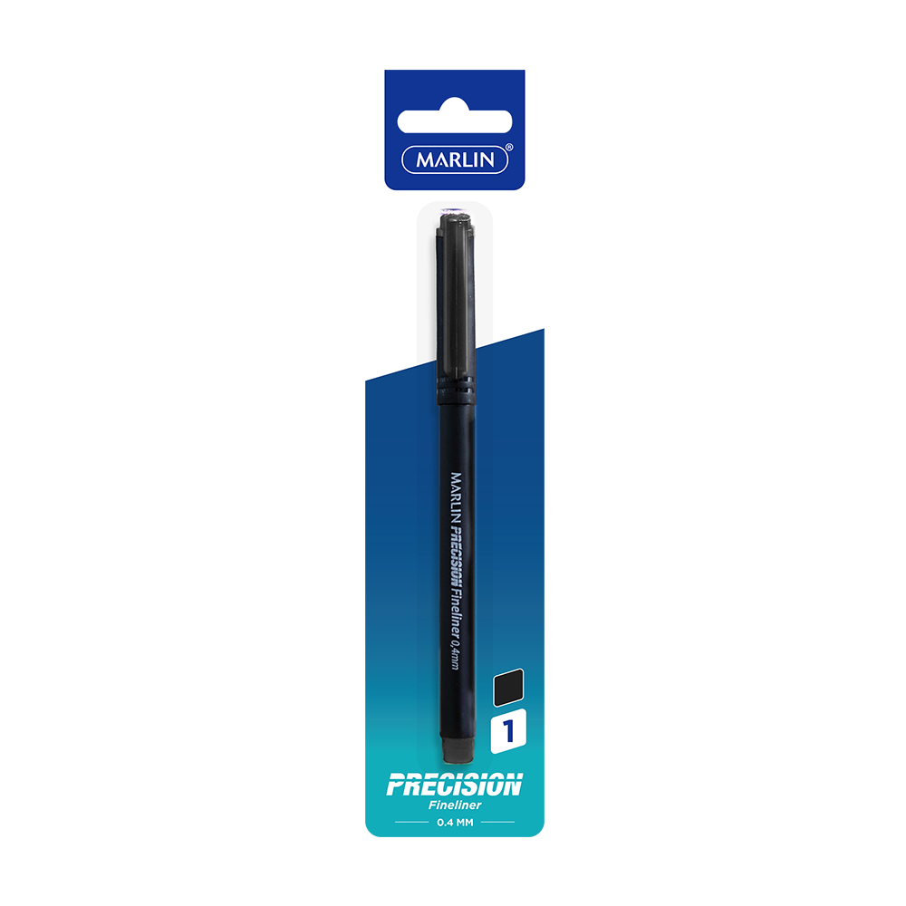 Marlin Precision Fineliner Black