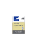 Marlin Sticky Note Pad 76 x 76mm 100 Sheets Pastel Yellow