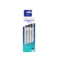 Marlin Joymate Transparent Medium Pens Black 3 Pack