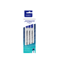 Marlin Joymate Transparent Medium Pens Blue 3 Pack