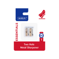 Marlin Metal 2-Hole Pencil Sharpener