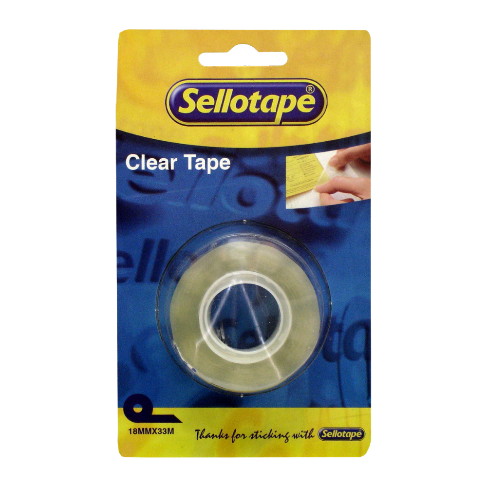 Clear Tape Refill 18mmx33m